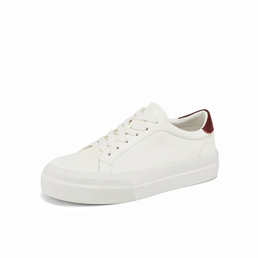 BOERDIQI Cow Leather Low top Skateboard Shoes Women's