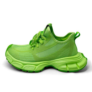 IG+GI Fabric Abrasion Resistant Low top Chunky Sneakers Men's