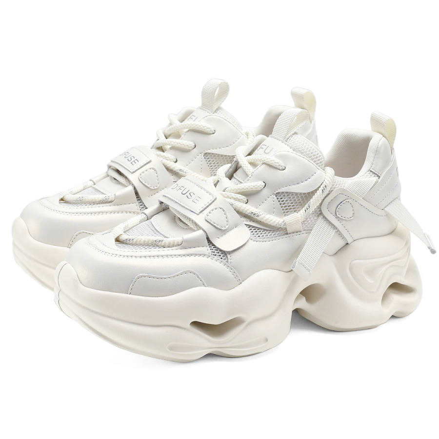 D:FUSE SCANDINAVIA D FUSE SCANDINAVIA Abrasion Resistant Lightweight Wear resistant And Lightweight Low top Chunky Sneakers Women's