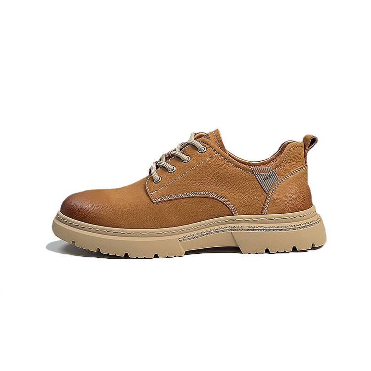 SENJIALUO Top Grain Cow Leather Height Increasing Abrasion Resistant Height Increasing Abrasion Resistant Low top