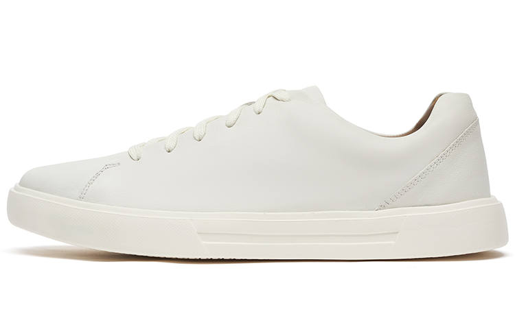 Clarks Comfortable Stylish Skateboarding Shoes Men's White