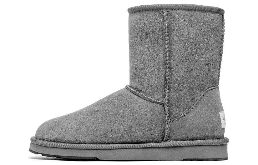 AU&MU Snow Boots Unisex Gray