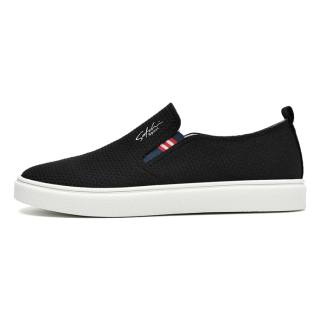 SATCHI SPORT Everyday Versatility Fabric Casual Shoes Men's Black