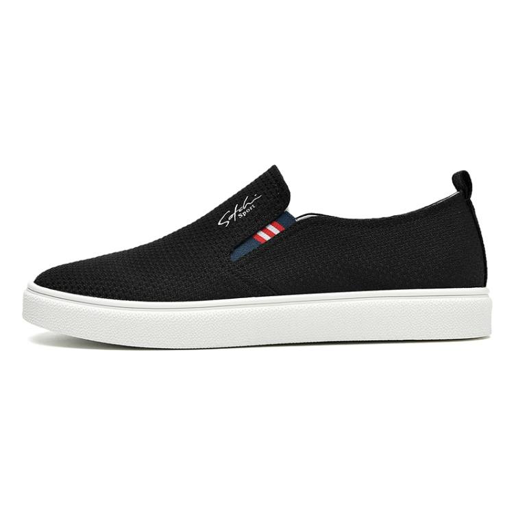 SATCHI SPORT Everyday Versatility Fabric Casual Shoes Men's Black