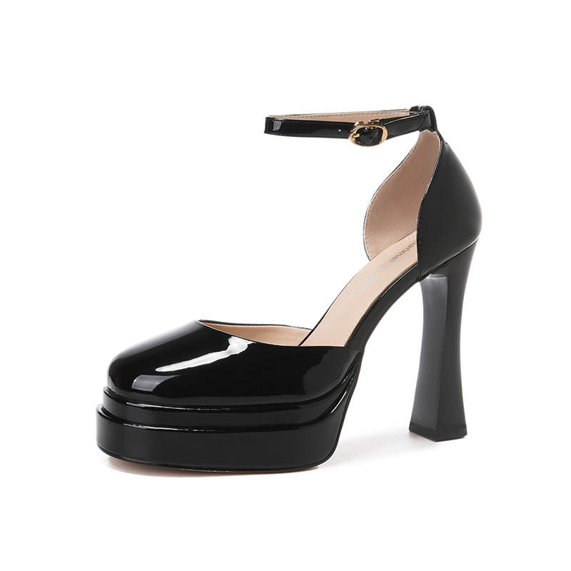 QITUMAUL Slim Heel High Heels Women's