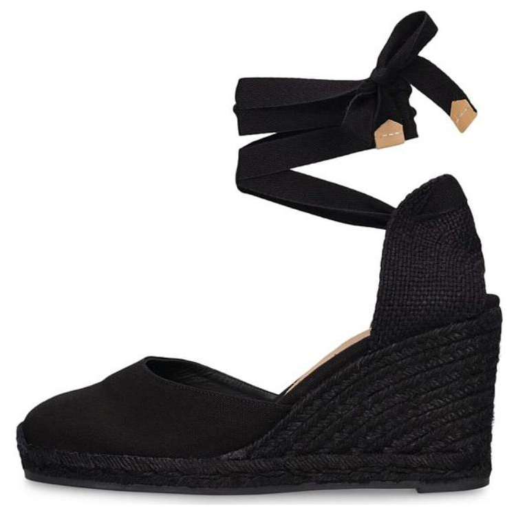 Castañer Carina Wedge Ankle Strap Espadrilles Women's