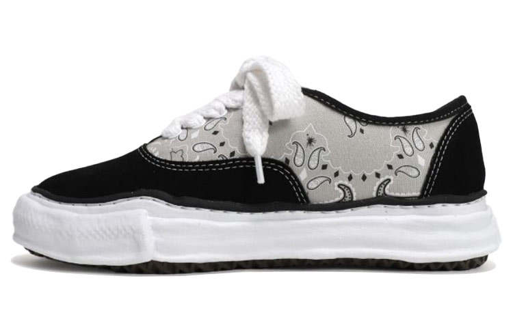 MIHARA YASUHIRO Baker OG Sole OX Stylish Skateboarding Shoes Unisex Black White