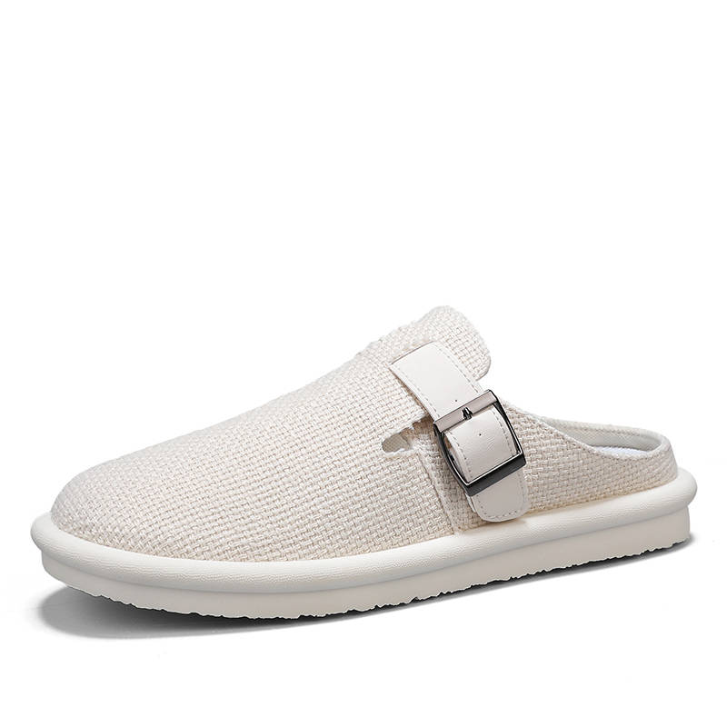SHOUBA Abrasion Resistant Abrasion Resistant Closed Toe Slippers Men's