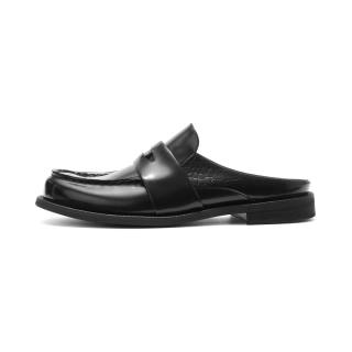 TAICHIISM Abrasion Resistant Slip Resistant Closed Toe Slippers Unisex Black