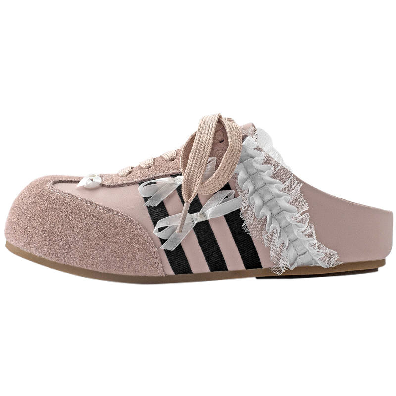 MIAOLV Rubber Sole Leather Patchwork Odor Resistant Abrasion Resistant Slip Resistant Quick Dry Closed Toe Slippers