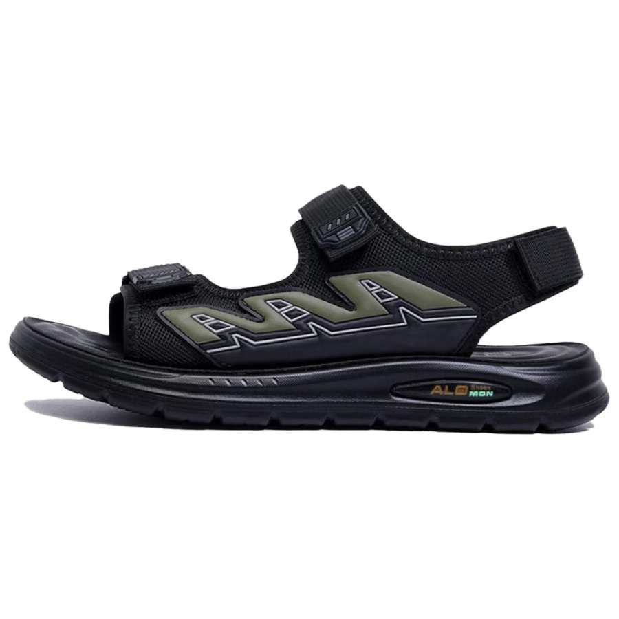 SENJIALUO Beach Sandals Men's Black