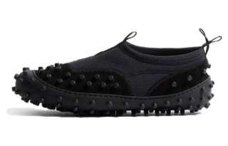 Sunnei 1000Chiodi Stud-embellished Leather Sneakers