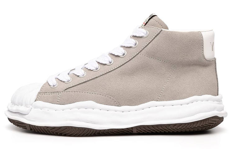 MIHARA YASUHIRO Blakey Original Sole Dissolve Shoe Casual Mid top Stylish Skateboarding Shoes Men's Gray