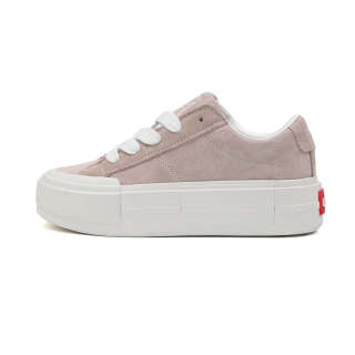 URAKCK Slip Resistant Abrasion Resistant Slip Resistant Abrasion Resistant Low top Skateboard Shoes Women's Peach Pink