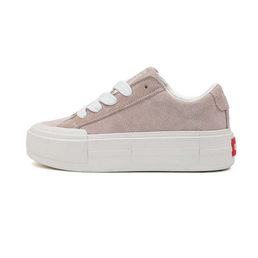 URAKCK Slip Resistant Abrasion Resistant Slip Resistant Abrasion Resistant Low top Skateboard Shoes Women's Peach Pink