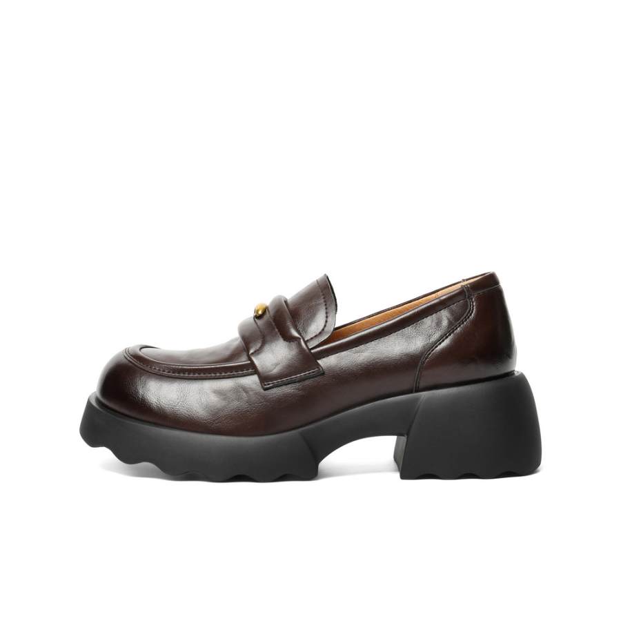 BELLE Loafers Women's Black/Brown