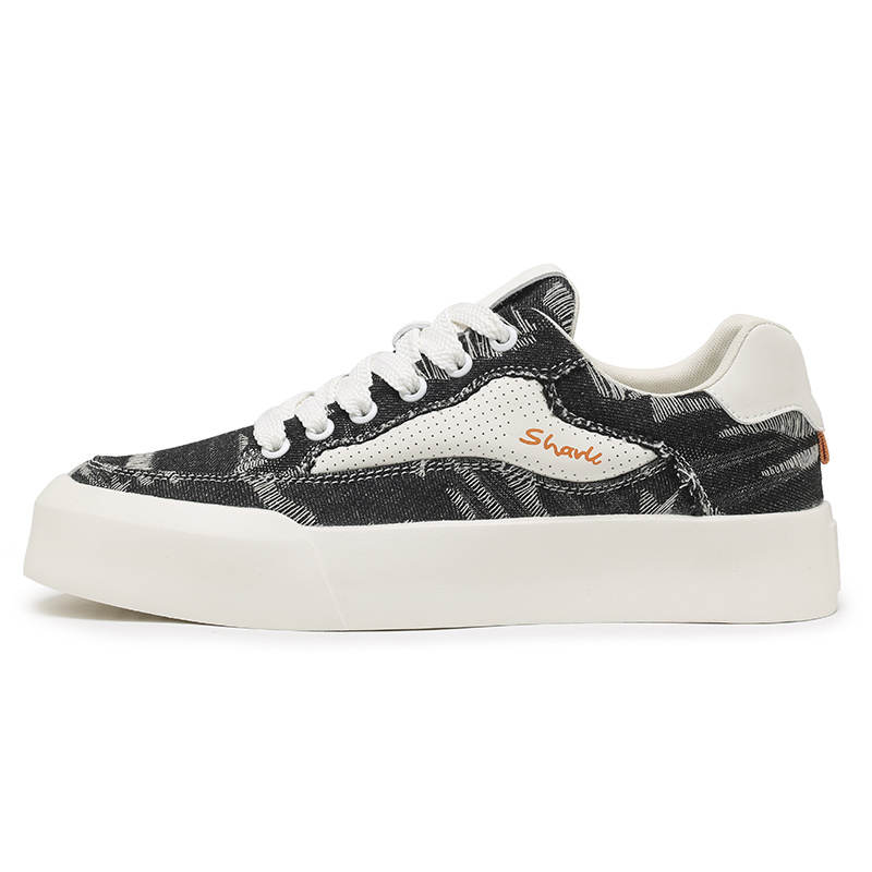 SENGUIBUCK SENGUIBUCK Microfiber Leather Low top Skateboard Shoes Men's