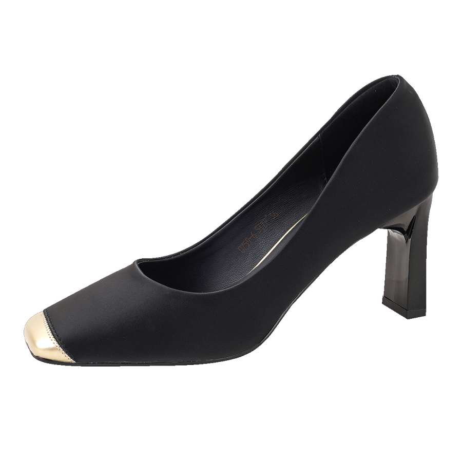 GUDIANFENGDU Pu Chunky Heel High Heels 7.5cm Women's