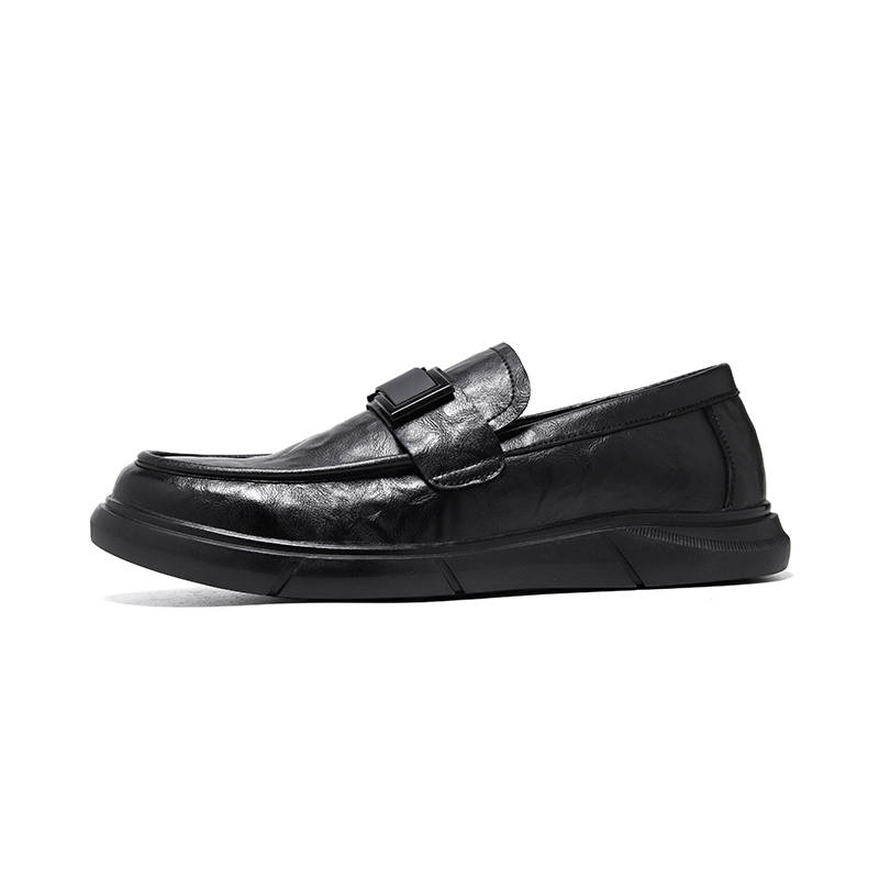 KAQIAODI Men's Casual Shoes Men's Low Top Black