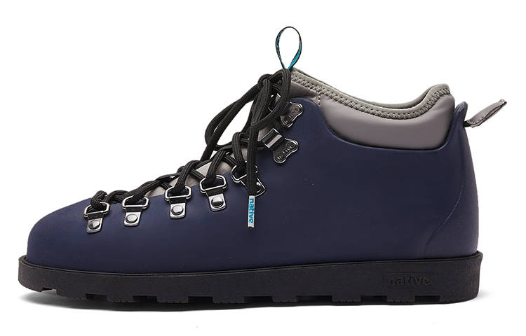 Native Shoes Combat Boots Unisex Voyage Blue | Black
