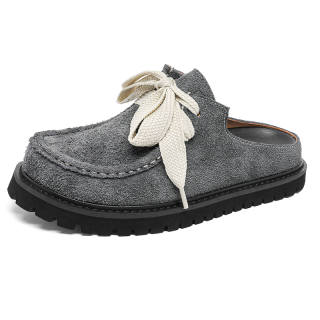 KUNGFUDEER Closed Toe Slippers Men's