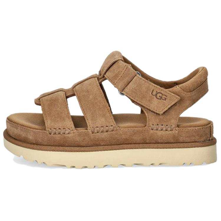 UGG Goldenstar Suede Roman Sandals Women's Brown