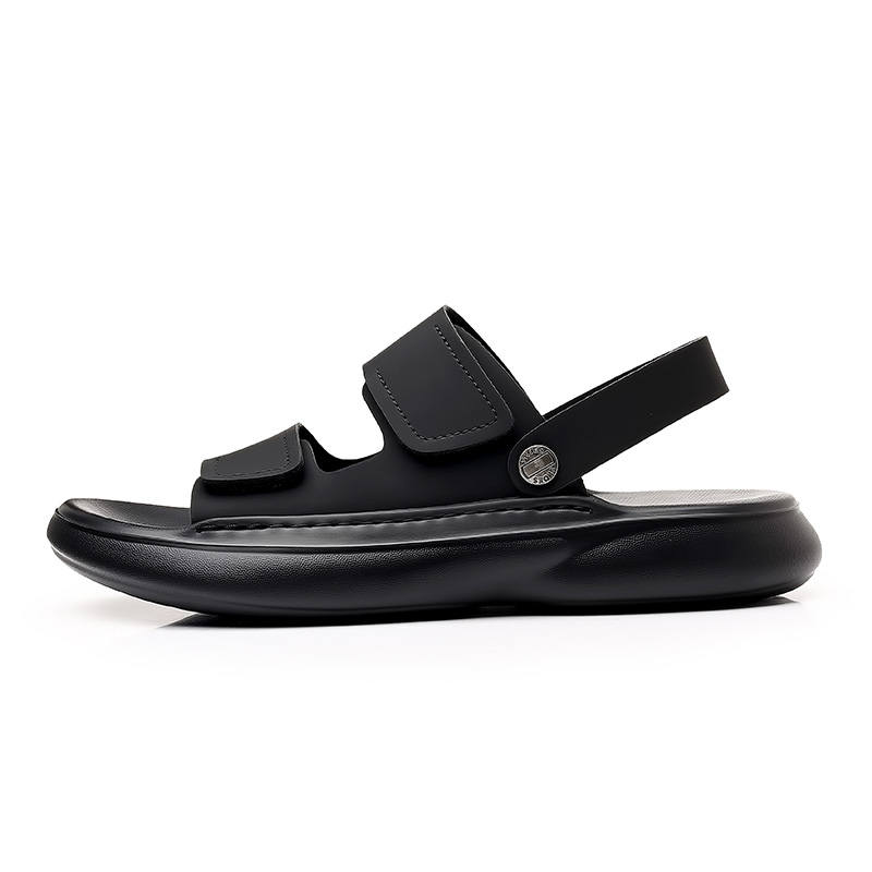 Mulinsen Beach Sandals Men's Black, Green