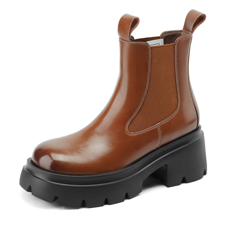 D:FUSE SCANDINAVIA D FUSE SCANDINAVIA Short Chelsea Boots Women's Brown