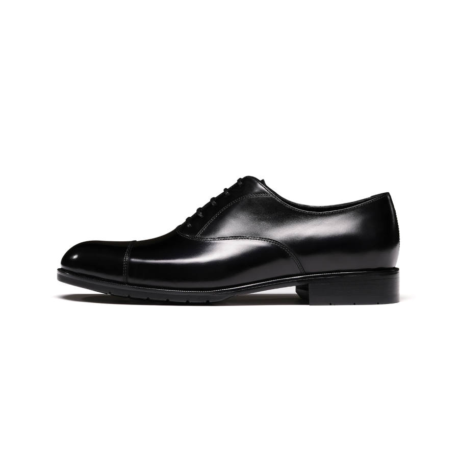 TRUFFAUT Elegant And Sturdy Oxford Shoes Cow Leather Dress Shoes Men's Black