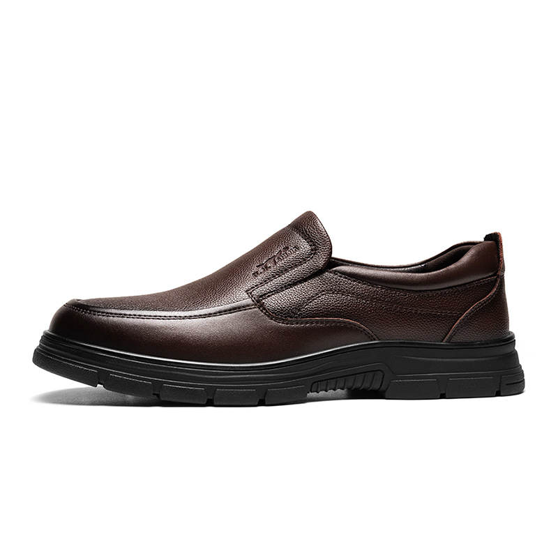 G.N.SHIJIA Casual Leather Shoes Men's Low Top None