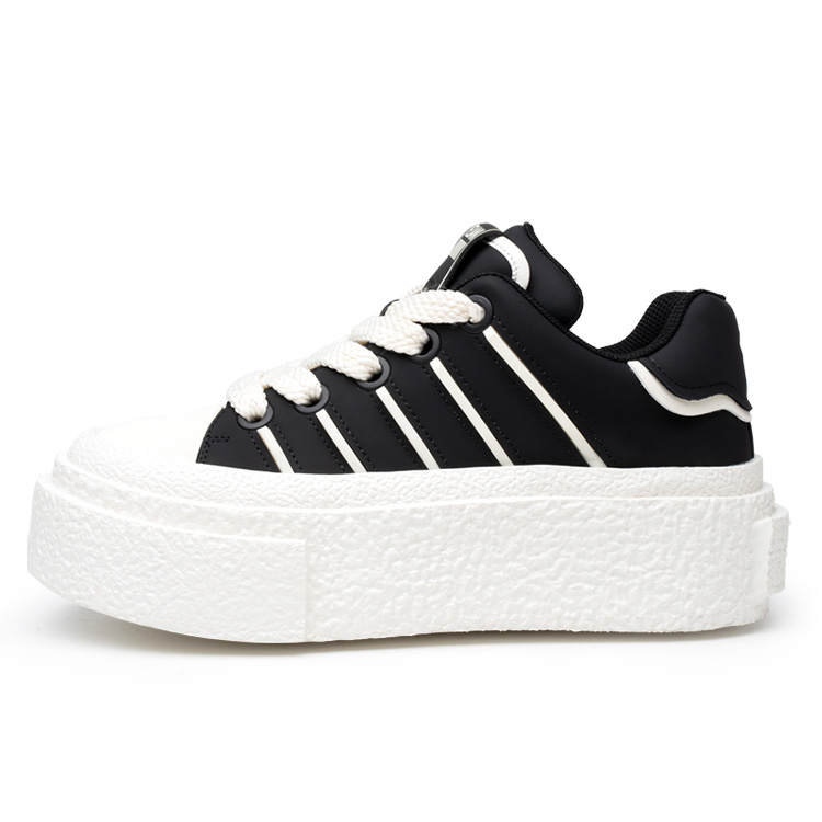 YEDANI Minimalist Style Versatile Niche Microfiber Leather Low top Skateboard Shoes Unisex