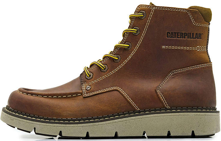 CAT CAT Covert Collection Ankle Length Combat Boots Brown