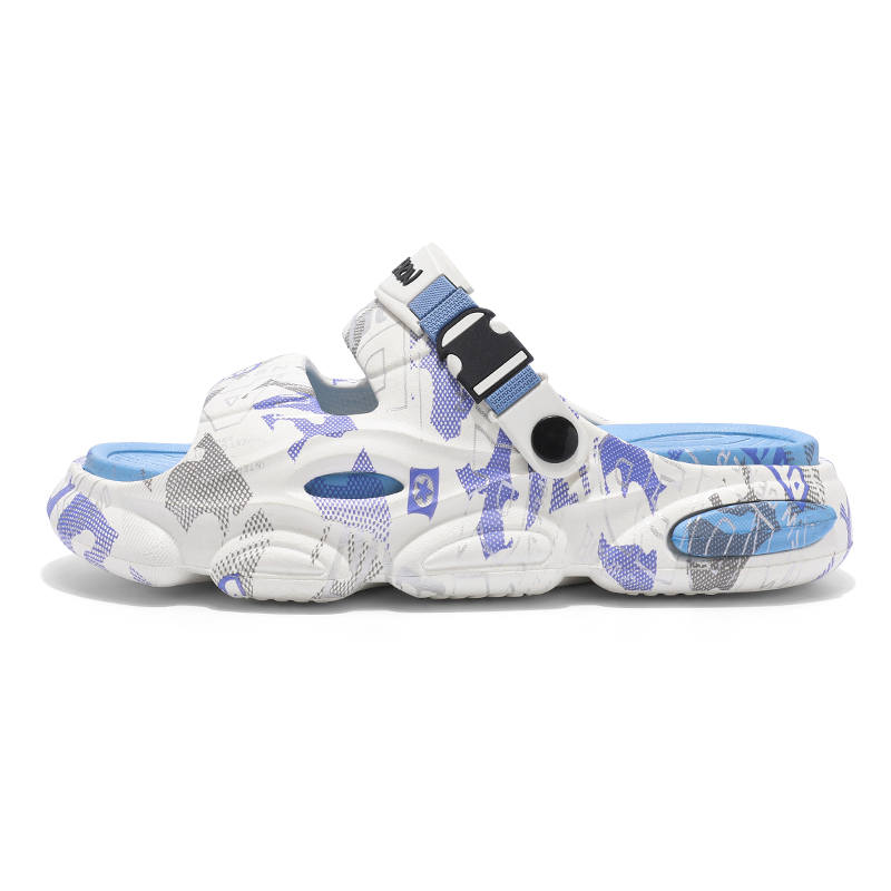 NANJIREN Beach Sandals Unisex Black/Gray