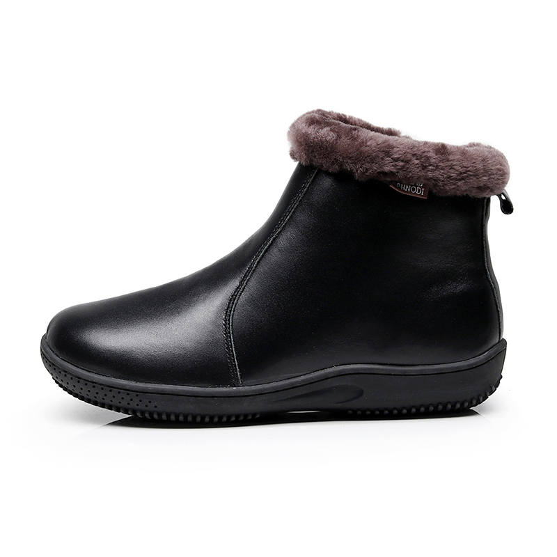 GUOLUOFEI Casual Shoes Men's Low Top Black/Brown