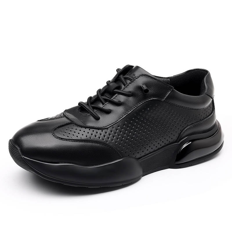 Mulinsen Slip Resistant Slip Resistant Low top Casual Shoes Men's Black