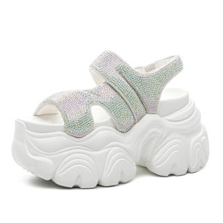XIEGUIHUAYU Microfiber Leather Beach Sandals Women's