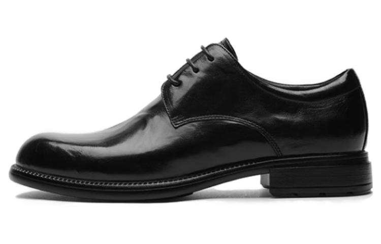 GOLDLION Dress Shoes Men's Low Top Black/Brown