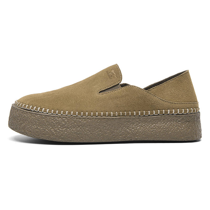 SEPTWOLVES Men's Casual Shoes Men's Low Top Gray/Earth Yellow