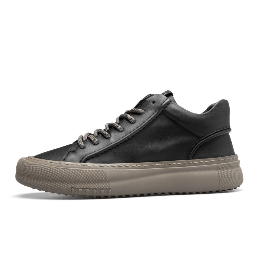 D:FUSE SCANDINAVIA D FUSE SCANDINAVIA Cow Leather Skateboard Shoes Men's Black