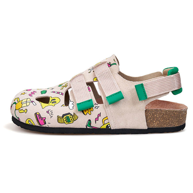 Joy&Mario Joy&Mario Fabric Beach Sandals Women's