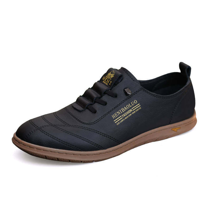 HENIBAOLUO Men's Casual Shoes Men's Low Top White