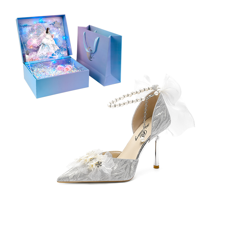WUGUNIANG Slim Heel High Heels Women's