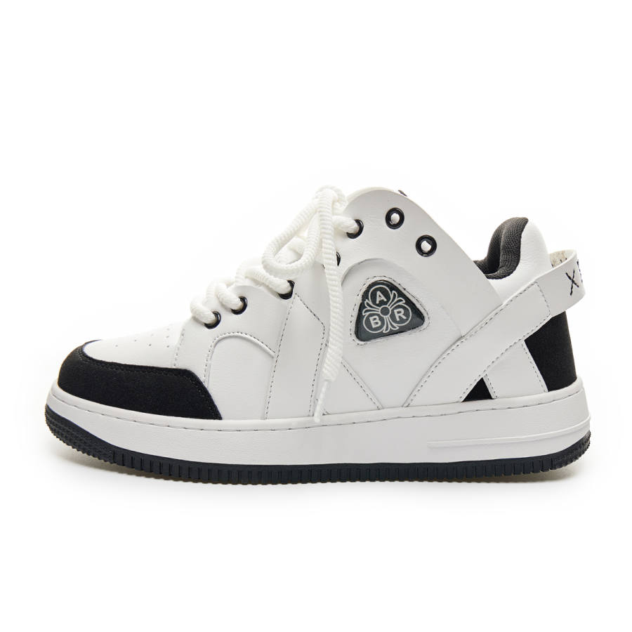 ABIDJAN Microfiber Leather Abrasion Resistant Abrasion Resistant Low top Skateboard Shoes Unisex