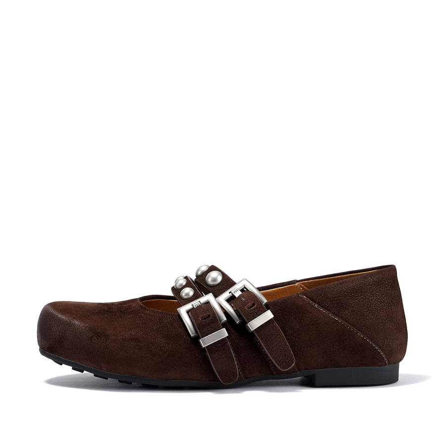 BELLALILY Women's Casual Shoes Women's Brown