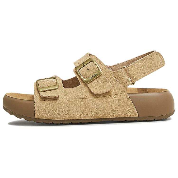 Tata Beach Sandals Women's Apricot/Yellow Brown/Blue/Red