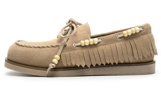 NATURSUN Boat Shoes Women's Apricot | Green | Ecru