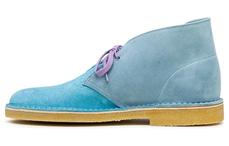 Clarks X Levi's Vintage Clothing Desert Boots 'Blue'