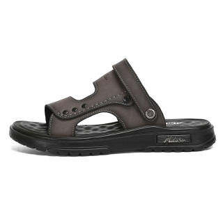 Mulinsen Beach Sandals Men's Gray/Black