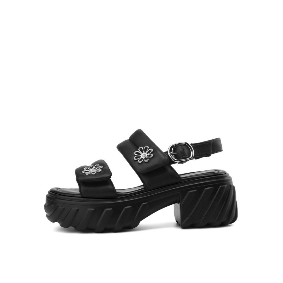 Rosa Bianca Sheepskin Beach Sandals Women's