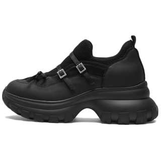Le Saunda Cow Leather Low top Chunky Sneakers Women's